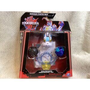Bakugan Starter Pack Special Attack MANTIDRAGONOIDTROX With 3 Figures & Cards